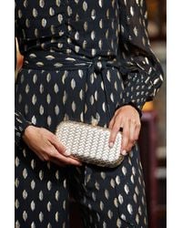 Sosandar - Woven Clutch Bag - Lyst