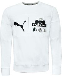 PUMA - X Tyakasha Crew Sweatshirt Graphic Print Jumper 578421 02 Textile - Lyst