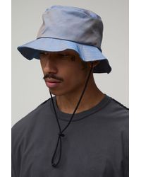 BoohooMAN - Iridescent Boonie Bucket Hat - Lyst