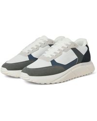 Jack & Jones - Aspire Runner Polyurethan Herren Castlerock/ Blazer Sneakers - Lyst