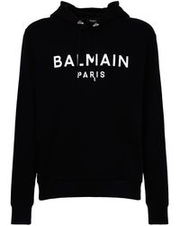 Balmain - Sweatshirt With Logo - Lyst
