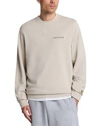 Lyle & Scott - Sweatshirt Loopback Jumper - Lyst