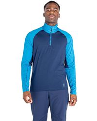 Dare 2b - Fuser Core Stretch Half Zip Thermal Top (Nightfall/Dark Methyl) - Lyst