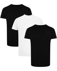 Palm Angels - Tri-Pack Flag Logo And T-Shirts Cotton - Lyst