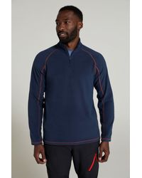 Mountain Warehouse - 'Ashbourne' Fleece Jacket Half Zip Mid Layer Sweater - Lyst