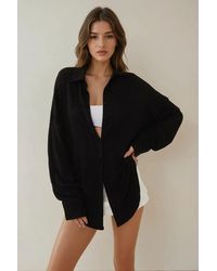Hiccup - Oversized Button-Up Shirt - Lyst