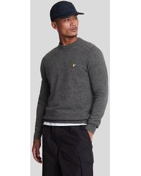 Lyle & Scott - Lambswool Blend Crew Neck Jumper - Lyst