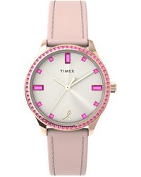 Timex - Dress X Bcrf Watch Tw2V95700 Leather (Archived) - Lyst