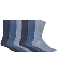 IOMI - 6 Pack Non Elastic Diabetic Socks With Hand Linked Toe Seams - Lyst