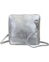 Woodland Leathers - Italian Vera Pelle Leather Crossbody Bag - Lyst