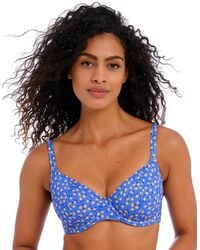 Freya - 204302 Garden Disco Plunge Bikini Top - Lyst