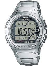G-Shock - Wave Ceptor Watch Wv-58Rd-1Aef Stainless Steel - Lyst