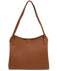 Cultured London - 'Arabella' Leather Handbag - Lyst