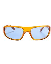 Guess - Acetate Sunglasses With Rectangular Shape Gu00080 - Lyst
