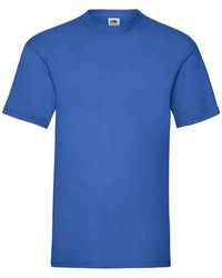 Fruit Of The Loom - Valueweight T-shirt (koningsblauw) - Lyst