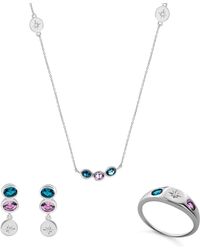 Orphelia - 'Regula' 925 Sterling Necklace - Lyst