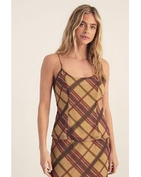Nasty Gal - Chiffon Check Cami Top Co-Ord - Lyst
