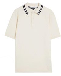 Ted Baker - Mahana Stitched Polo Shirt Polyamide/Polyester - Lyst
