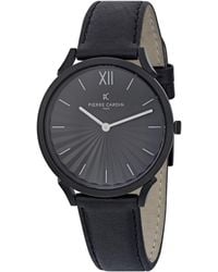 Pierre Cardin - Pigalle Plissée Watch Cpi.2006 Leather - Lyst