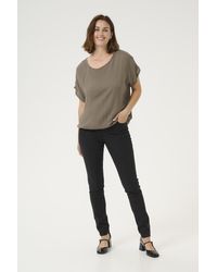 Kaffe - Sleeveless Blouse Loose Fit Major - Lyst