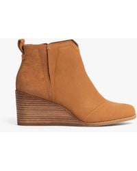 TOMS - Clare Boots Tan - Lyst