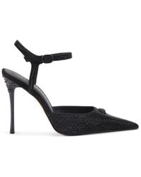 Kurt Geiger - Embellished Ankle Strap Heels 105 - Lyst