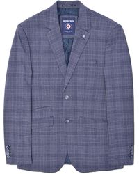 Lambretta - Bradley Checked Blazer (Slate) - Lyst