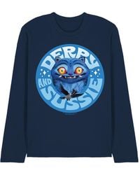 K-Pop Demon Hunters - Adult Derpy & Sussie Badge Long-Sleeved T-Shirt - Lyst