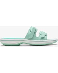 Clarks - Brinkley Piper Mint Ombre Sandals - Lyst