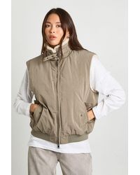 Boohoo - Faux Fur Lined Gilet - Lyst