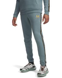 Under Armour - Icon Taping Closed Hem Fleece Joggers - Lyst