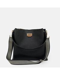 Apatchy London - Leather Tote Bag With & Chevron Strap - Lyst