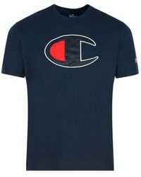 Champion - Large C Logo T-Shirt - Lyst