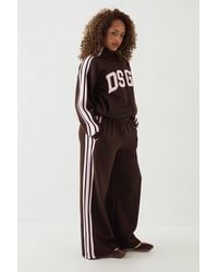 DSGN Studio - Side Stripe Funnel Neck Zip Through Bomber Tracksuit - Lyst