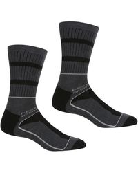 Regatta - Samaris 3 Season Socks (Pack Of 2) /Dark Steel) - Lyst