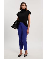 Karen Millen - Compact Essential Slim Leg Tailored Trouser - Lyst
