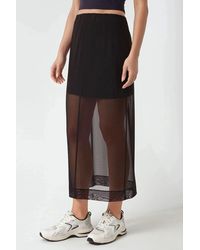 Hiccup - High Waist Lace Midi Skirt Pika Collection - Lyst