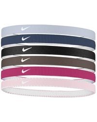 Nike - Y Flex Classic Sport Headband (Pack Of 6) (Multicoloured) - Lyst