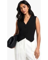 Boohoo - Petite Essential Waistcoat - Lyst