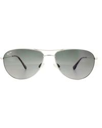 Maui Jim - Aviator Neutral Sunglasses Metal (Archived) - Lyst