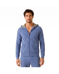 BOSS - Cotton Zip-Up Hoodie 50515313 - Lyst