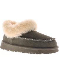 Apache - Slipper Cuddle Bootee Faux Fur Lining Leather Suede - Lyst