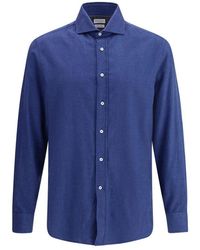 Brunello Cucinelli - Casual Shirts - Lyst