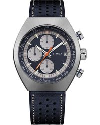 Timex - Trend Legacy Watch Tw2W93500 Leather - Lyst