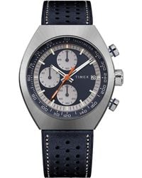 Timex - Trend Legacy Watch Tw2W93500 Leather - Lyst