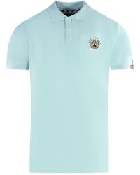 Aquascutum - London Crest Light Polo Shirt Cotton - Lyst