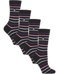 Heat Holders - 4 Pairs Ladies Ultralite Lightweight Thermal Socks - Lyst