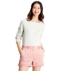 Joules - Harbour Cotton Long Sleeved Top - Lyst