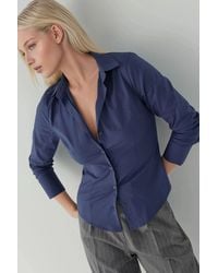 Hiccup - Elegant Long Sleeve Button-Up Shirt - Lyst