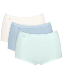 Sloggi - Basic+ Maxi 3 Pack Briefs - Lyst